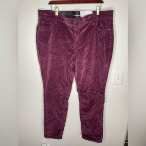 Liz Claiborne Womens Sara Mid Rise Slim Fit, Skinny Leg pant